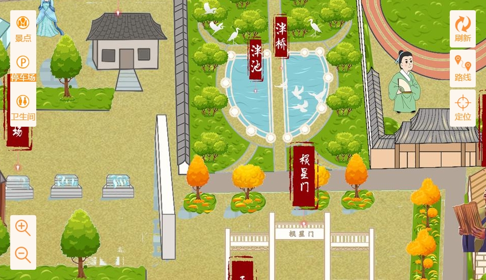 白云手绘地图景区语音讲解导览系统：智慧景区建设的基石